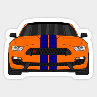 GT350R TWISTER ORANGE Sticker